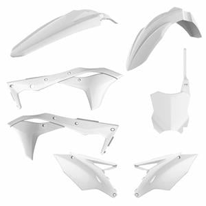 Main image of Polisport Plastic Kit (White) Kawasaki KX250F 17-18